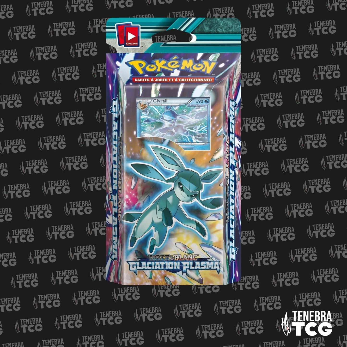 Deck Noir & Blanc Glaciation Plasma - Givrali