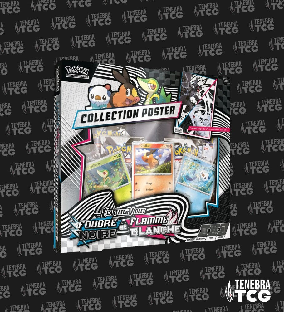 Coffret Poster Foudre Noire & Flamme Blanche