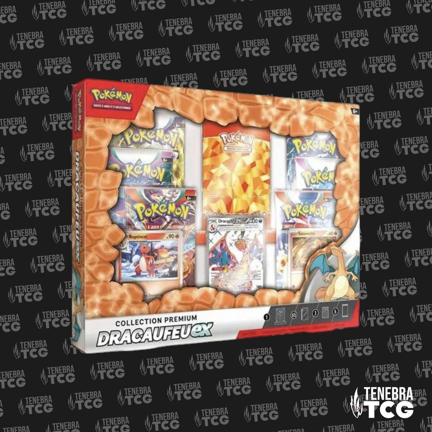 Coffret Dracaufeu ex Collection Premium