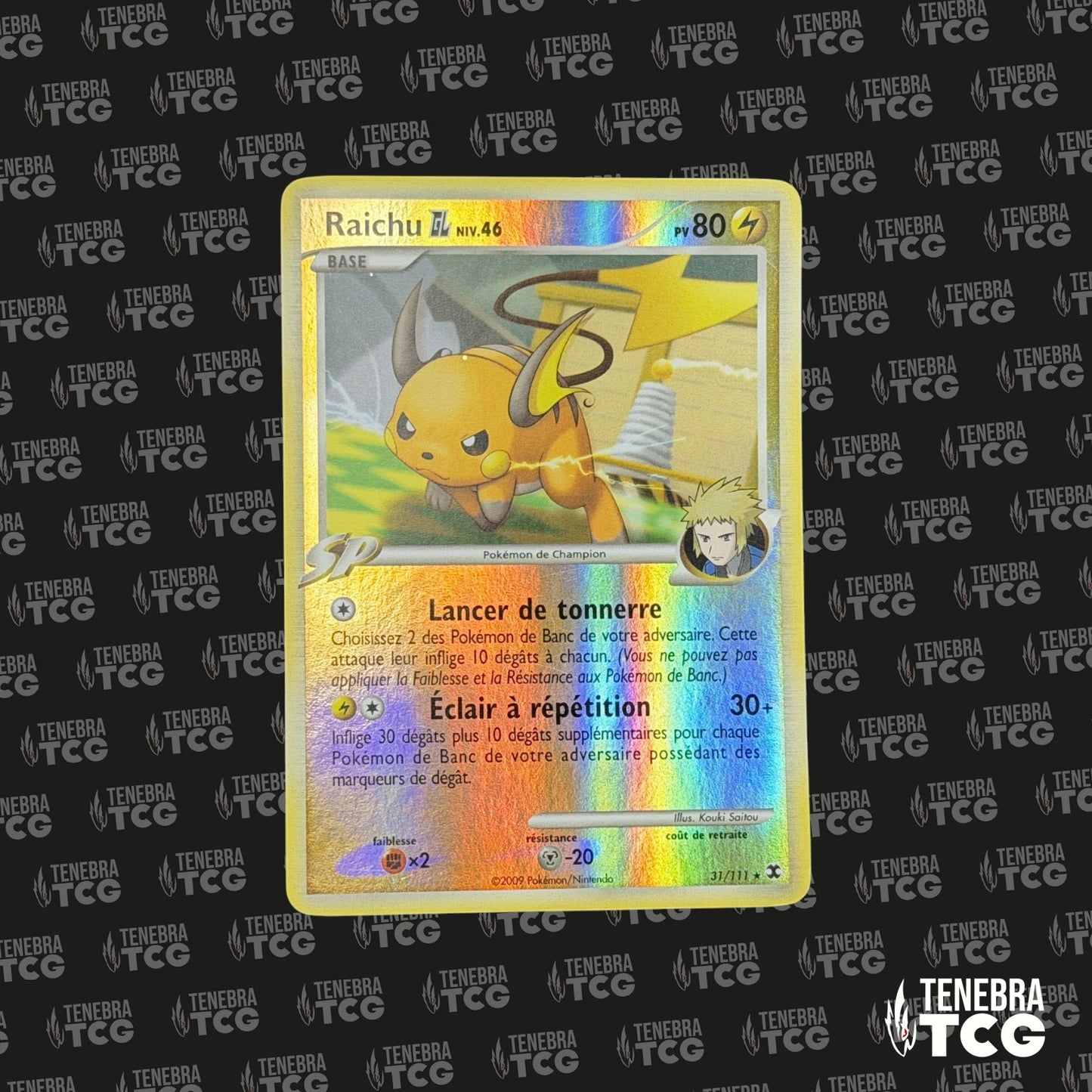 Raichu GL Reverse - Rivaux Emergents - 31/111 - FR
