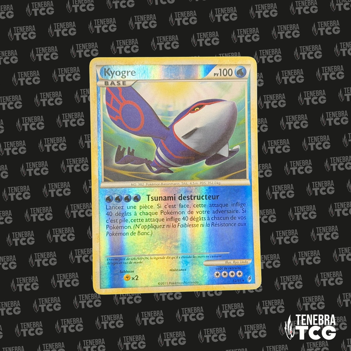 Kyogre Holo Reverse - L'Appel des Légendes - 12 sur 95 - FR