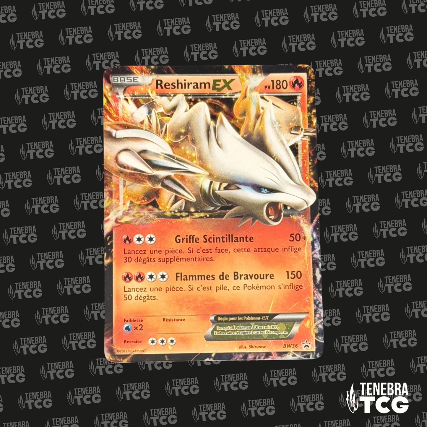 Reshiram EX - Promo Pokebox - BW36 - FR
