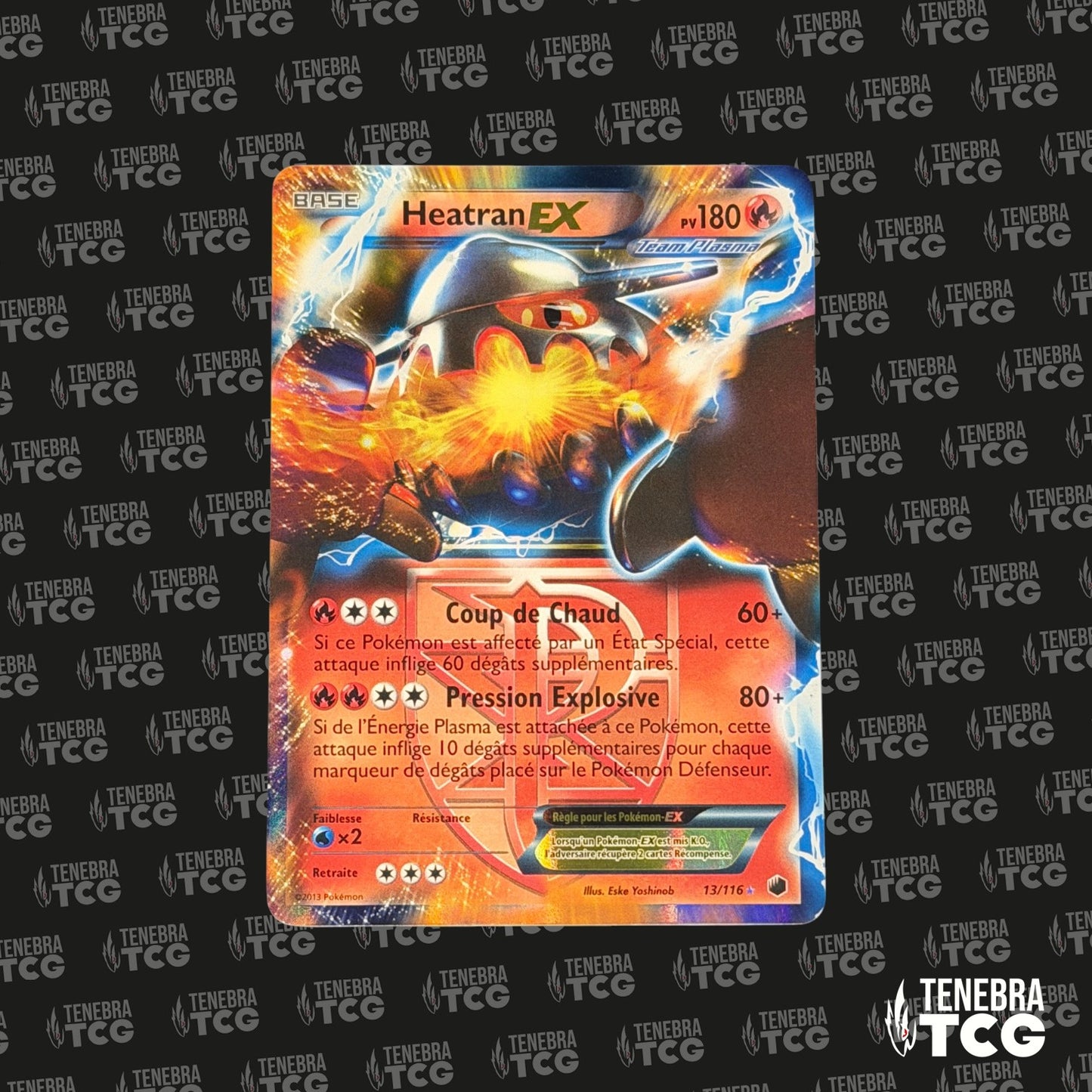 Heatran EX - Glaciation Plasma - 13/116 - FR