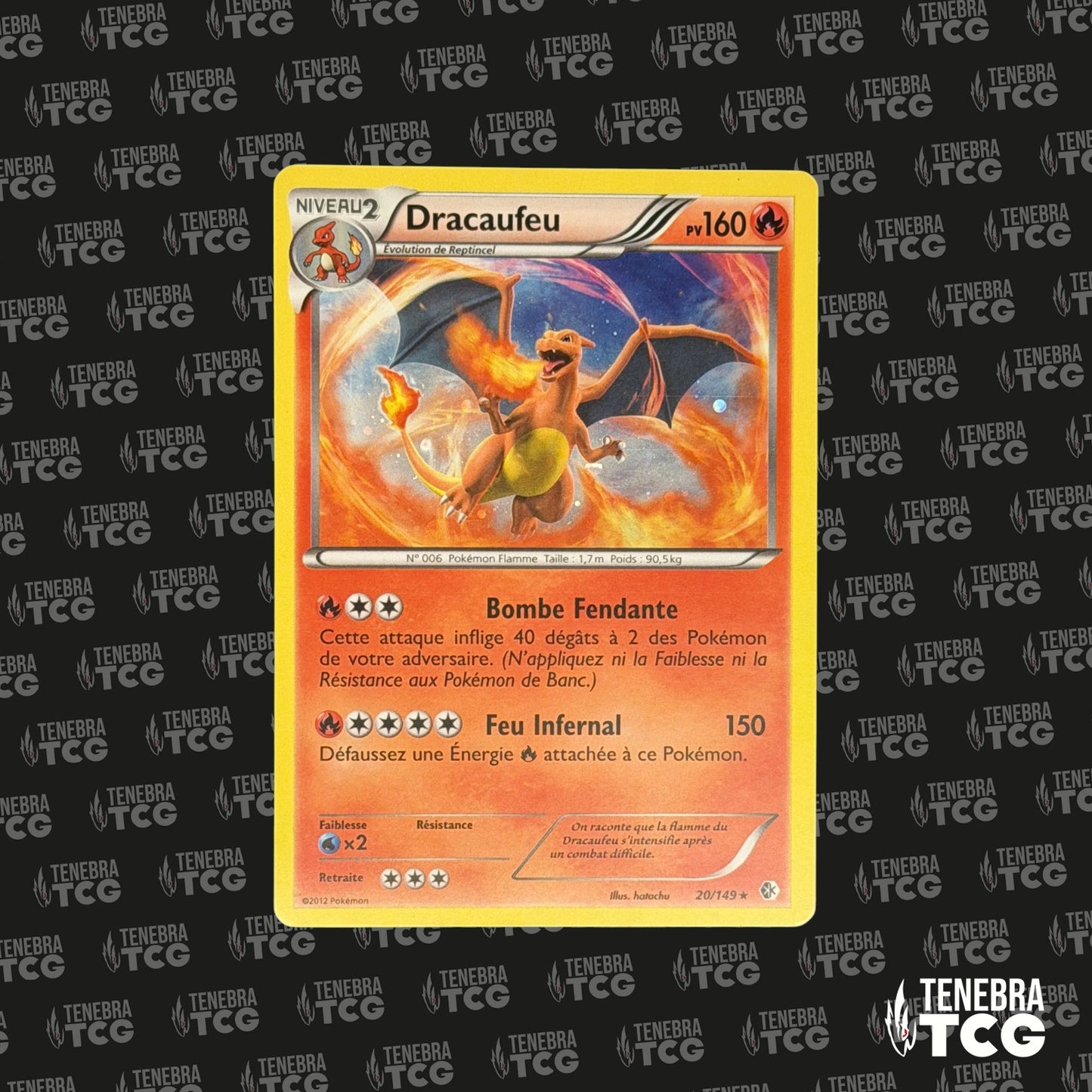 Dracaufeu Holo Cosmos - Frontières Franchies - 20/149 - FR