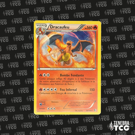 Dracaufeu Holo Cosmos - Frontières Franchies - 20/149 - FR